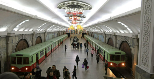 Kim Jong Un’s symbol erased from Pyongyang Station area, replaced by party logo