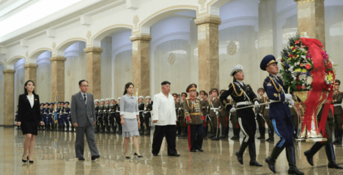 Kim Jong Un resumes traditional holiday visit to grandfather’s embalmed body