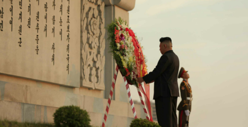 Kim Jong Un makes rare visit to Chinese friendship monument on war anniversary