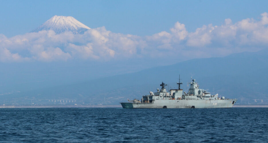 German warship arrives in Japan to join DPRK sanctions mission for first time