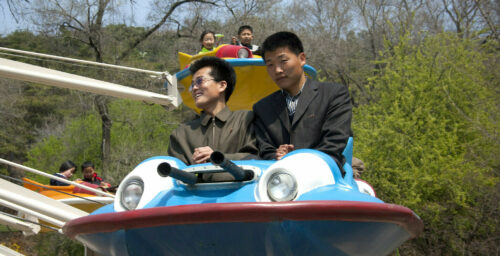 Cold beer, dancing and elephants: Socializing in North Korea – in photos