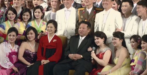 North Korean leader appears with wife in public for first time in 5 months