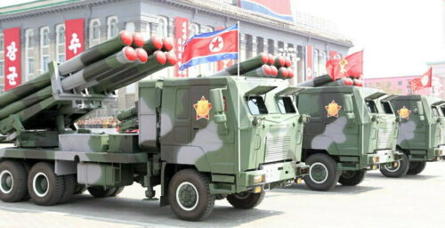 North Korea test fires multiple rocket launcher, says South Korea’s military