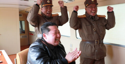 North Korea celebrates missile workers after ICBM test deception