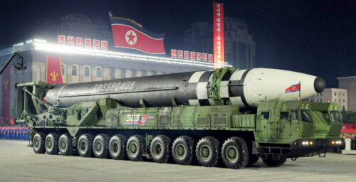 North Korea fires intercontinental ballistic missile toward East Sea: Seoul