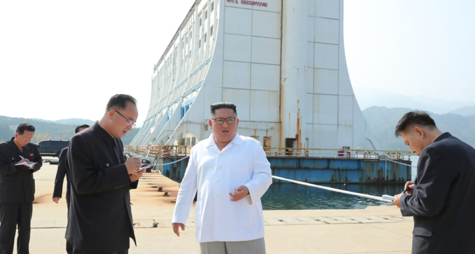 North Korea removing South Korean floating hotel at Kumgang resort: Imagery