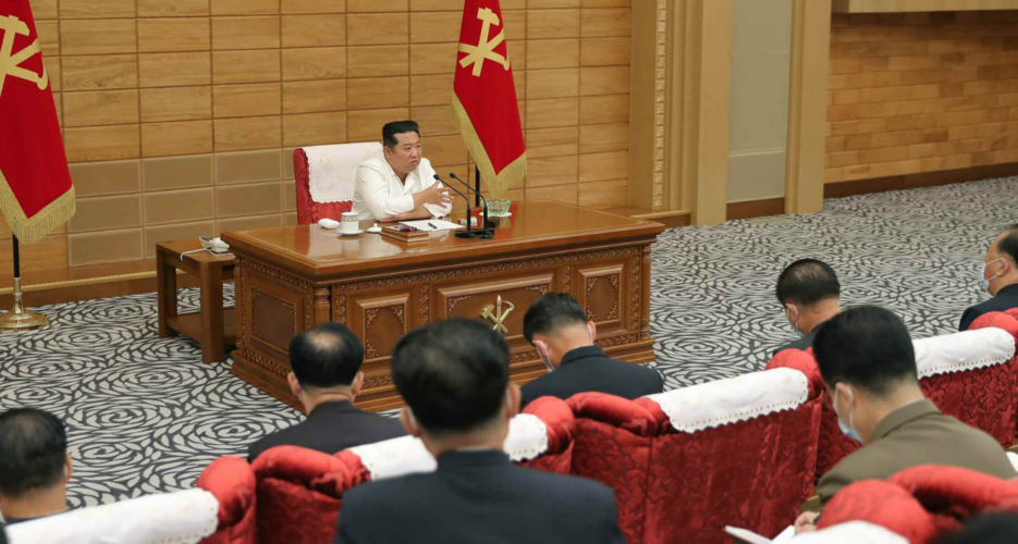 Kim Jong Un convenes meeting of top officials on ‘stabilizing’ COVID-19 outbreak