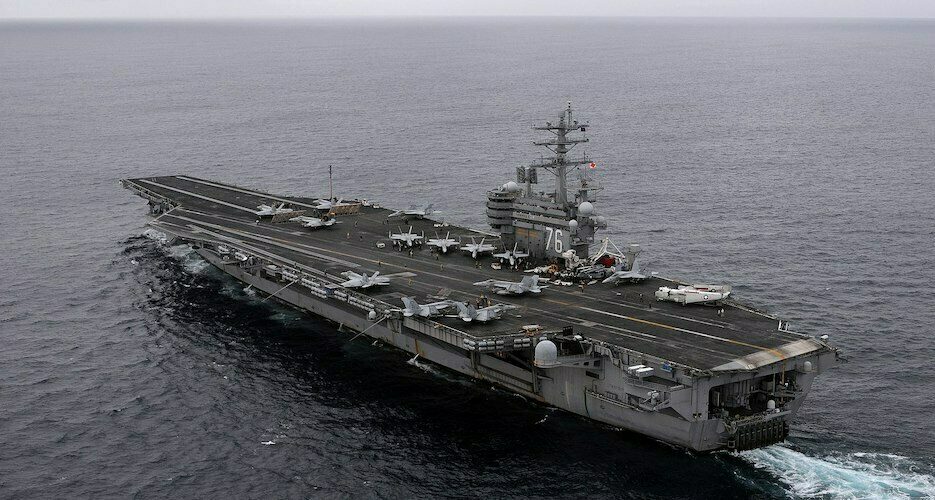 US and South Korea conduct combined military drills with aircraft carrier