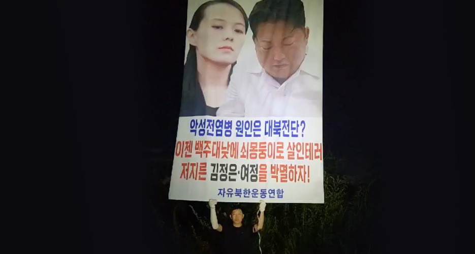 Defector-activist says he flew posters to North Korea denouncing Kim Yo Jong