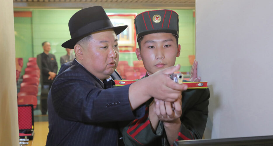 Kim Jong Un says orphans school is key military tool in latest visit