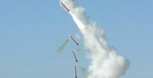 Exploding missiles: South Korean interceptor fails shortly after launch