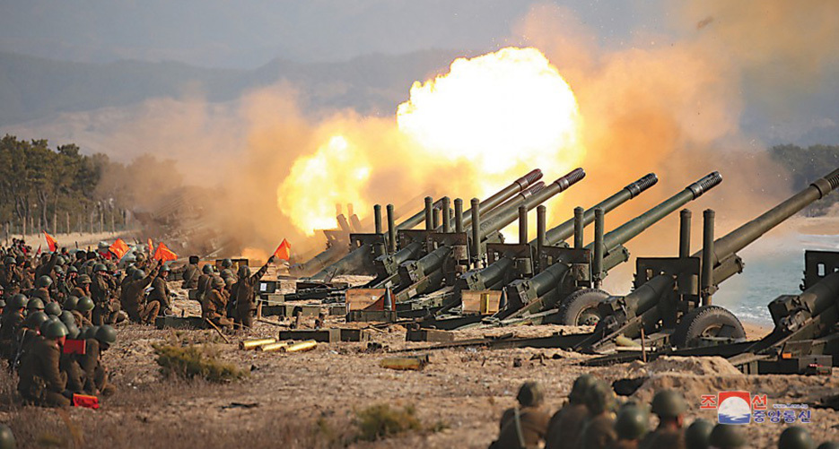 North Korea fires more than 60 rounds of artillery near Northern Limit Line: JCS