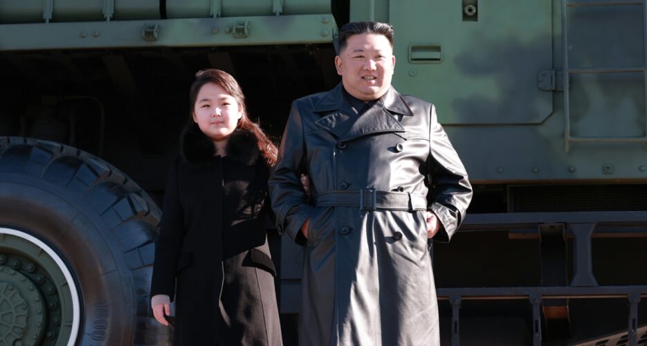 Kim and daughter meet ICBM launch teams as nukes declared ‘irreversible’