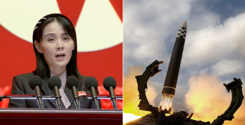 Kim Yo Jong slams spy satellite test critics, warns of long-distance ICBM launch