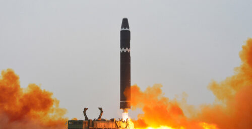 US, ROK, Japan to kick off info sharing on North Korean missiles next month