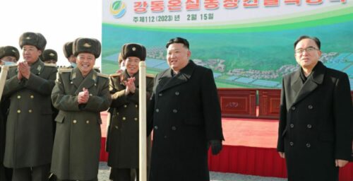 Kim Jong Un opens construction on major housing and farm projects in capital