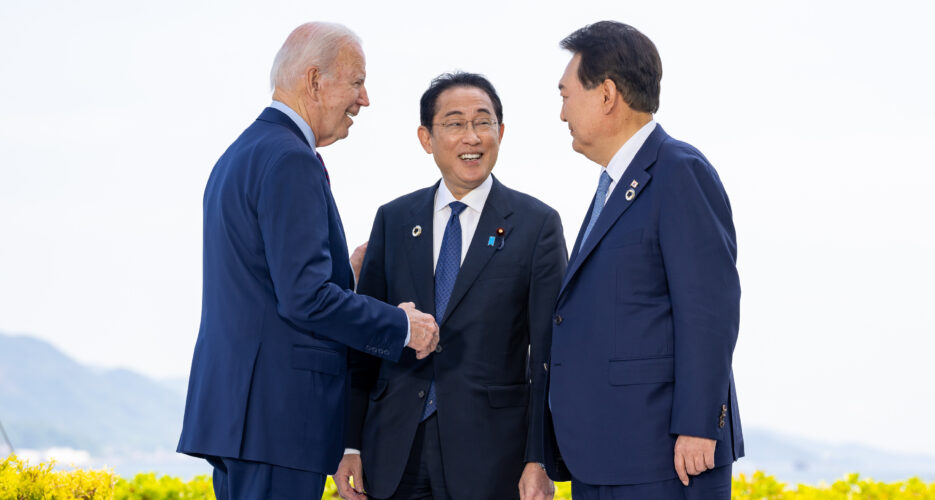 In Hiroshima, G7 leaders reaffirm commitment to North Korea’s denuclearization