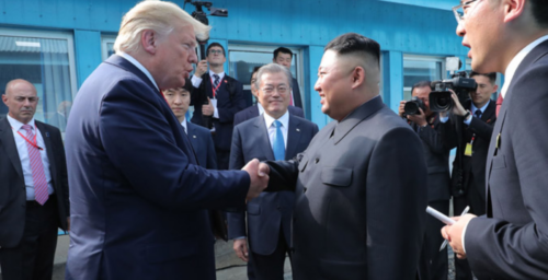 Trump takes credit for saving Olympics, averting nuclear war with North Korea