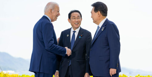 At Camp David, US looks to unite Seoul and Tokyo against North Korean threats