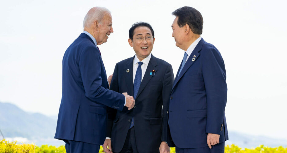 At Camp David, US looks to unite Seoul and Tokyo against North Korean threats