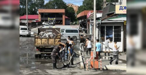 Russia says North Koreans ‘volunteered’ for recovery work in storm-hit Far East