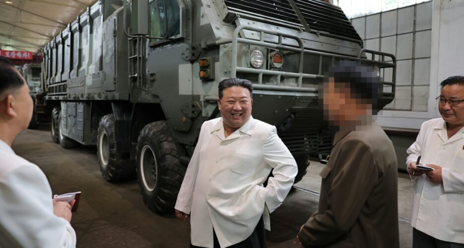 Kim Jong Un inspects short-range nuke and rocket factories to arm ‘front lines’