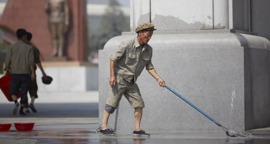 How North Korean neighborhood watch groups do dirty work of keeping cities clean