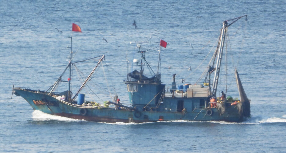 Chinese boats spotted fishing in North Korean waters likely violating sanctions