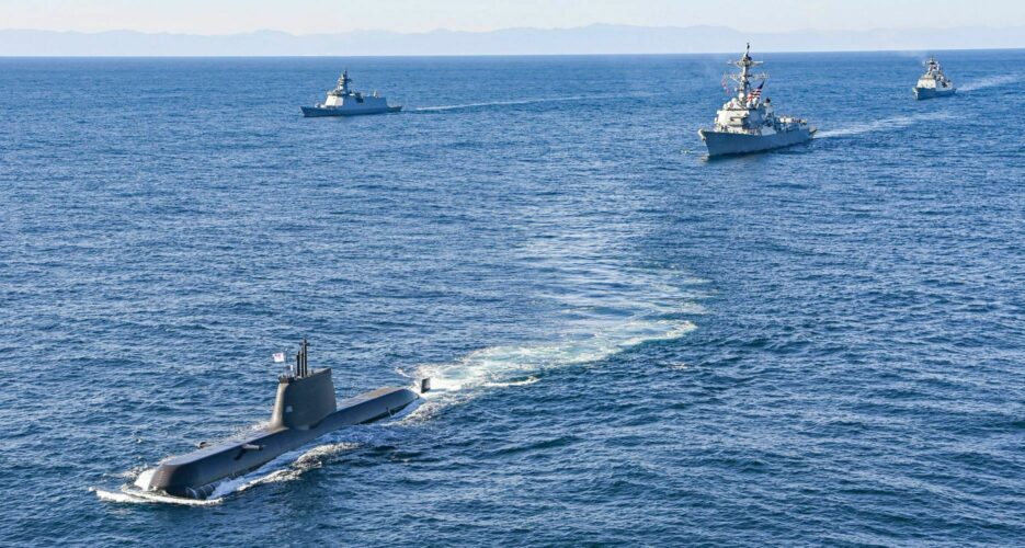 US, ROK hold joint naval drill on defending against North Korean submarines