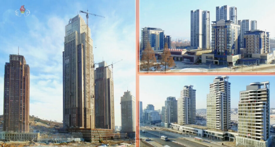 North Korea offers sneak peek at new skyscraper streets set to open soon