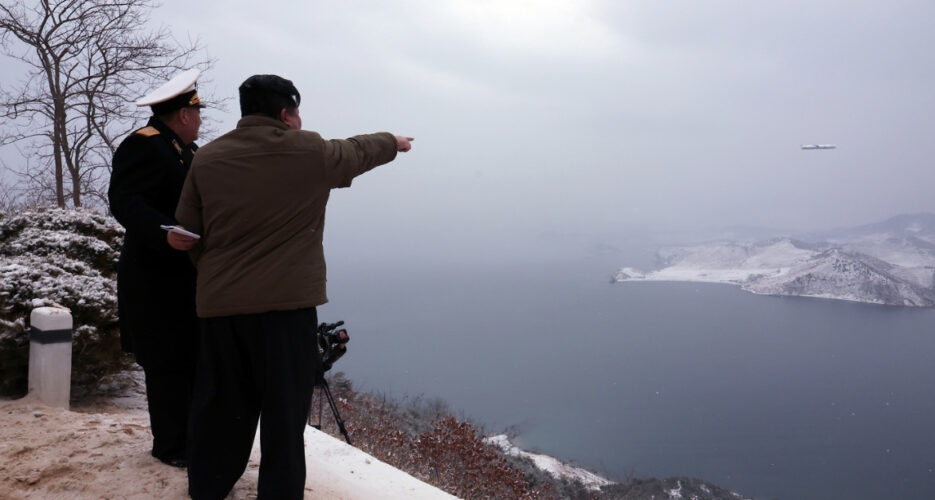 Kim Jong Un inspects nuclear-powered submarine project, cruise missile test