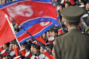 Into the lion’s den: Japan’s tense World Cup qualifier in North Korea, in photos