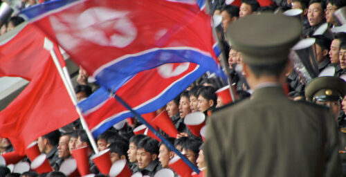 Into the lion’s den: Japan’s tense World Cup qualifier in North Korea, in photos