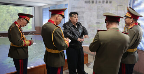 Kim Jong Un lauds tank unit’s history of invading Seoul in headquarters visit