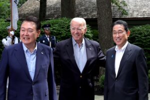 North Korea slams op-ed by Biden officials after playing down election stakes