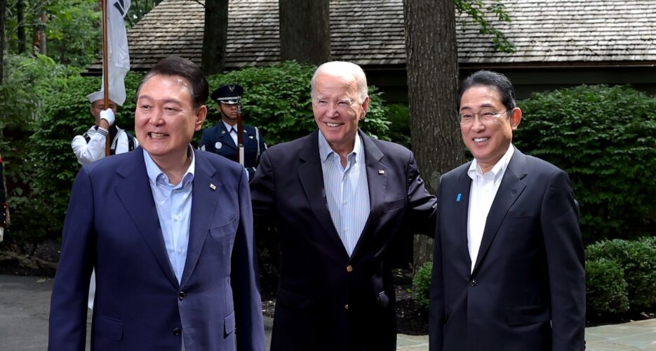 North Korea slams op-ed by Biden officials after playing down election stakes