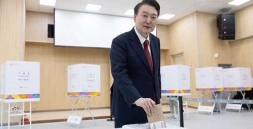 North Korean state media makes first mention of recent ROK election