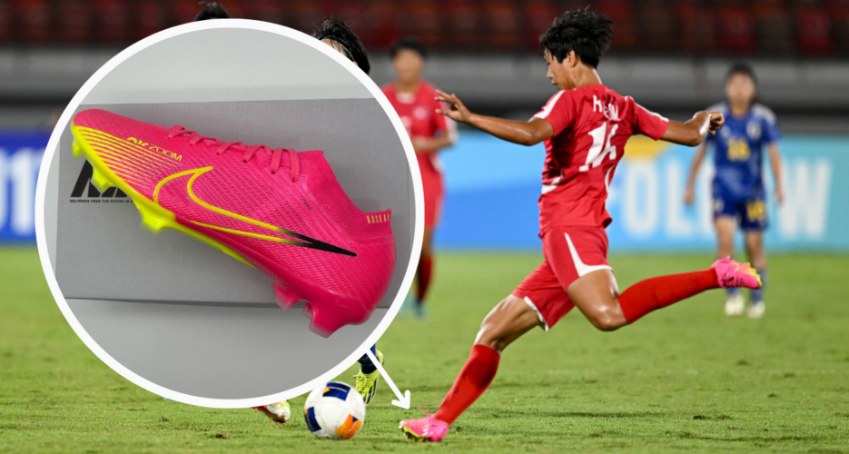 North Korea hypes domestic cleats, but its soccer stars still favor Nikes