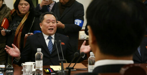 North Korea has demoted key department handling inter-Korean affairs, Seoul says