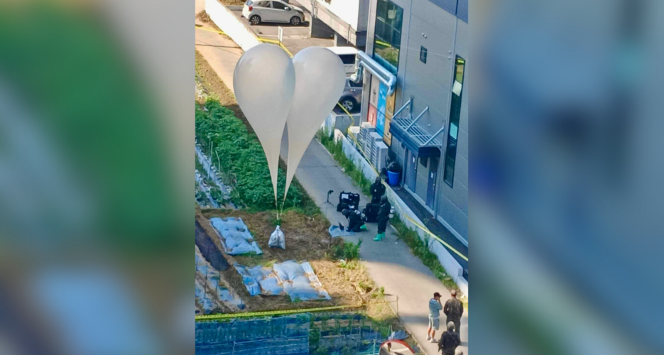 North Korea launches 260 balloons carrying ‘filth and garbage’ into South