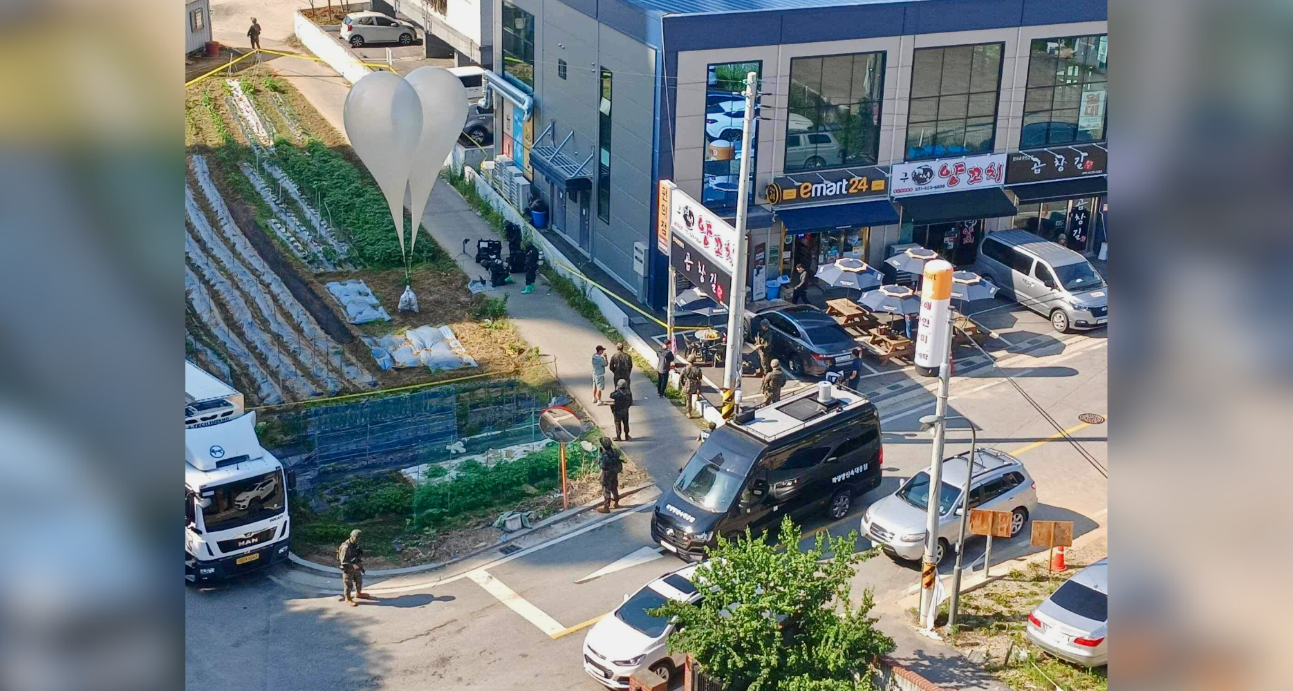 North Korea launches third round of trash balloons this week, 27th this ...