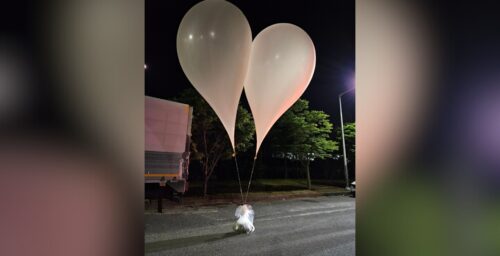 North Korea launches trash balloons toward South Korea: ROK military