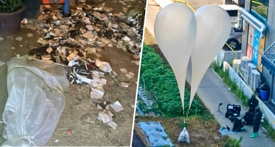 UN Command says North Korean trash balloons breach armistice, international law