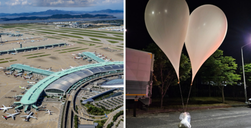 Incheon airport suspends flights after North Korean balloons endanger aircraft