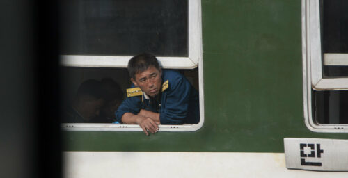 Russian officials inspect North Korean railway in push to resume rail service