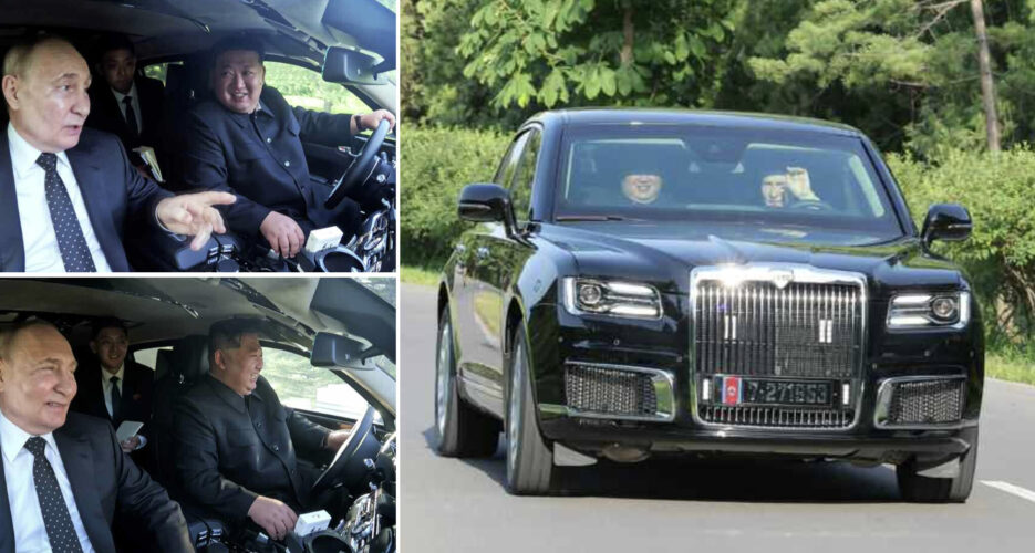 Putin gifts Kim another limo at Pyongyang summit in open violation of sanctions