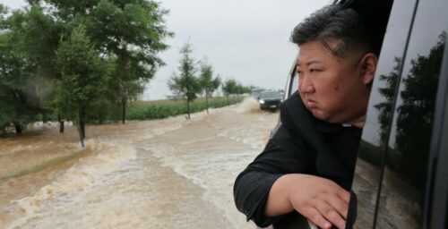 As North Korea reels from floods, Kim Jong Un finds opportunity in the crisis