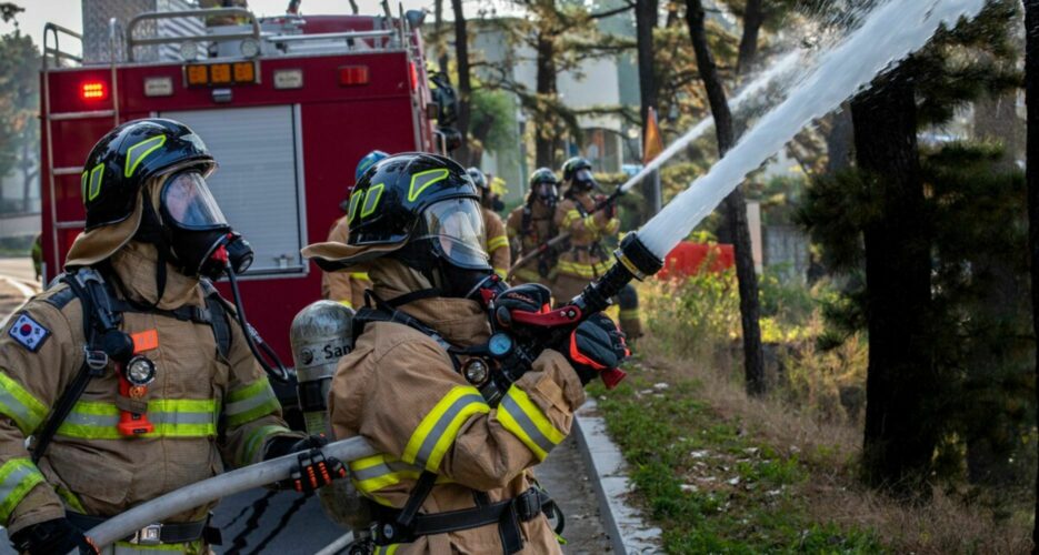 North Korean trash balloon suspected of igniting forest fire in South