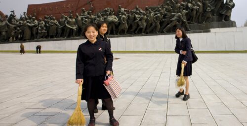 Spick and span: How North Korea’s clean streets sanitize its image abroad