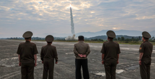 North Korea tests ‘explosive power’ of new ballistic missile